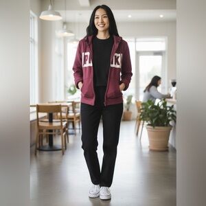 Victoria’s Secret PINK Women’s Small Zip-Up Hoodie Outerwear Casual Loungewear